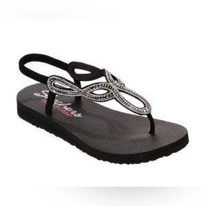 Women's Skechers Meditation Evening Dew Slingback Sandal • Yoga Foam